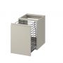 Cersanit Moduo S590114 szafka 40x44.7x55.1 cm boczna wisząca beżowa zdj.3