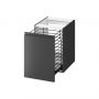 Cersanit Moduo S590115 szafka 40x44.7x55.1 cm boczna wisząca antracyt zdj.3