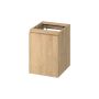 Cersanit Moduo S590133 szafka 40x44.7x55.1 cm boczna wisząca dąb zdj.1