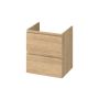 Cersanit Moduo S590136 szafka 49.4x39.7x57 cm podumywalkowa wisząca dąb zdj.1