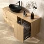 Cersanit Moduo S590138 szafka 79.5x44.7x57 cm podumywalkowa wisząca dąb zdj.7