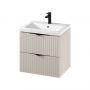 Cersanit Tirso S801541 umywalka z szafką 60 cm beżową zdj.2