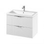 Cersanit Tirso S801547 umywalka z szafką 80 cm białą zdj.3