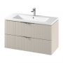 Cersanit Tirso S801548 umywalka z szafką 100 cm beżową zdj.2