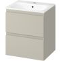 Cersanit Moduo S801590 umywalka z szafką 50 cm beżową zdj.1
