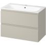 Cersanit Moduo S801592 umywalka z szafką 80 cm beżową zdj.1