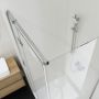 Cersanit City S584094 kabina prysznicowa 100x80 cm prostokątna chrom połysk/szkło przezroczyste zdj.6