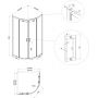 Zestaw Cersanit Tako S204003 + Cersanit Arteco S157001 zdj.8