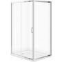 Cersanit Arteco S157012 kabina prysznicowa 120x90 cm prostokątna chrom połysk/szkło przezroczyste zdj.1