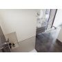 Cersanit Mille S161008 ścianka prysznicowa walk-in 90 cm chrom połysk/szkło przezroczyste zdj.3