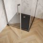 Cersanit Moduo S162020 drzwi prysznicowe 80 cm uchylne chrom połysk/szkło przezroczyste zdj.5