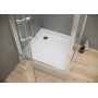 Cersanit Tako S204027 brodzik prostokątny 100x80 cm biały zdj.4