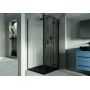 Cersanit Tako S208002 brodzik prostokątny 120x90 cm czarny zdj.5