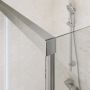 Cersanit Crea S9002614 ścianka prysznicowa 90 cm zdj.4