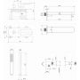 Zestaw Cersanit Inverto S951313 + Cersanit Inverto S951556 + Cersanit Inverto S951708 zdj.2