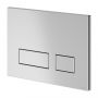 Cersanit Movi K3041003 przycisk spłukujący do wc chrom mat zdj.3