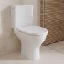 Cersanit Colour K103051 kompakt wc z deską wolnoopadającą ze spłukiwaniem wirowym biały zdj.10
