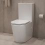 Cersanit Bonica K3028001 kompakt wc z deską wolnoopadającą ze spłukiwaniem wirowym biały zdj.10
