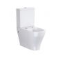Cersanit Zen K100395 kompakt wc + deska wolnoopadająca biały zdj.3