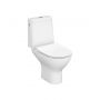 Cersanit Colour K103050 kompakt wc z deską wolnoopadającą ze spłukiwaniem wirowym biały zdj.6