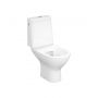 Cersanit Colour K103051 kompakt wc z deską wolnoopadającą ze spłukiwaniem wirowym biały zdj.4