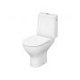 Cersanit Colour K103051 kompakt wc z deską wolnoopadającą ze spłukiwaniem wirowym biały zdj.1