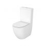 Cersanit Remo K3030001 kompakt wc z deską wolnoopadającą ze spłukiwaniem wirowym biały zdj.1