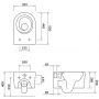 Cersanit Inverto K671001ECO miska wc zdj.2
