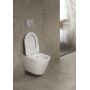 Cersanit City S4004137 miska wc z deską wolnoopadającą wisząca bez kołnierza ze spłukiwaniem wirowym biały zdj.4