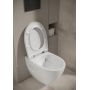 Cersanit Moduo S4013010 miska wc z deską wolnoopadającą wisząca bez kołnierza ze spłukiwaniem wirowym biały połysk zdj.6