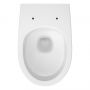 Cersanit Moduo S4013010 miska wc z deską wolnoopadającą wisząca bez kołnierza ze spłukiwaniem wirowym biały połysk zdj.3