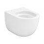 Cersanit Remo S4035001 miska wc z deską wolnoopadającą wisząca bez kołnierza ze spłukiwaniem wirowym biały połysk zdj.3