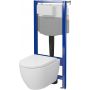 Cersanit Zen S701799 zestaw wc stelaż z miską i deską ze spłukiwaniem wirowym zdj.10