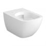 Cersanit Zen S701882 miska wc z deską wolnoopadającą wisząca bez kołnierza ze spłukiwaniem wirowym biały połysk zdj.3