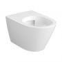 Cersanit City S701883 miska wc z deską wolnoopadającą wisząca bez kołnierza ze spłukiwaniem wirowym biały połysk zdj.3