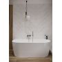 Cersanit Crea S931033 wanna wolnostojąca 150x80 cm owalna biała zdj.5
