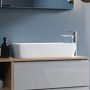 Cersanit City K35048 umywalka 50.5x35.5 cm prostokątna nablatowa biała zdj.7