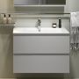 Cersanit Moduo K116044 umywalka 80x44.5 cm prostokątna wpuszczana biała zdj.6