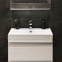 Cersanit Virgo K118002 umywalka 81x46.5 cm prostokątna meblowa biała zdj.8