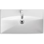 Cersanit City K35061 umywalka 80.5x45.5 cm prostokątna meblowa biała zdj.3
