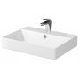 Cersanit Inverto K671005 umywalka 60x45 cm prostokątna biały zdj.1
