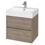 Cersanit Inverto K671005 umywalka 60x45 cm prostokątna biały zdj.7