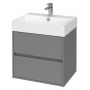 Cersanit Inverto K671005 umywalka 60x45 cm prostokątna biały zdj.8