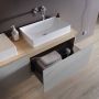 Cersanit Inverto K671008ECO umywalka 60x35 cm prostokątna nablatowa biała zdj.3