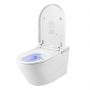 Clean Wave Breeze CWB700 toaleta myjąca wisząca bez kołnierza spłukiwanie wirowe biała zdj.6