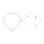 Dubiel Vitrum Albert 5905241011394 lustro 80x80 cm zdj.2