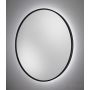 Dubiel Vitrum Zoe 5905241012964 lustro 60x60 cm okrągłe z oświetleniem czarny zdj.6