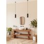 Dubiel Vitrum Havana 5905241013046 lustro 50x80 cm prostokątne czarny zdj.4