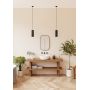 Dubiel Vitrum Havana 5905241013046 lustro 50x80 cm prostokątne czarny zdj.5