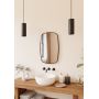 Dubiel Vitrum Havana 5905241013046 lustro 50x80 cm prostokątne czarny zdj.7